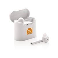 AURICOLARI BLUETOOTH BLACK and WHITE